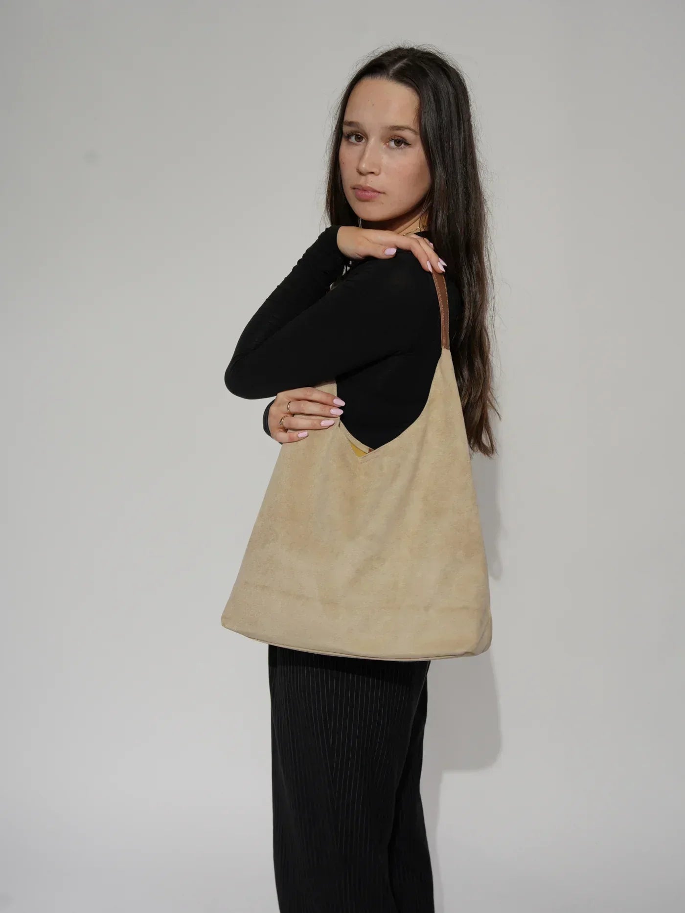 Sylis | Stylish Suede Shoulder Bag