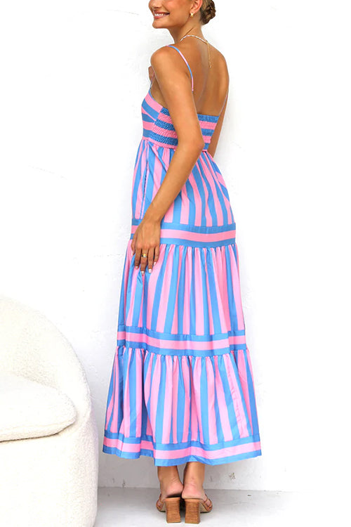 Sylis | Striped Maxi Dress