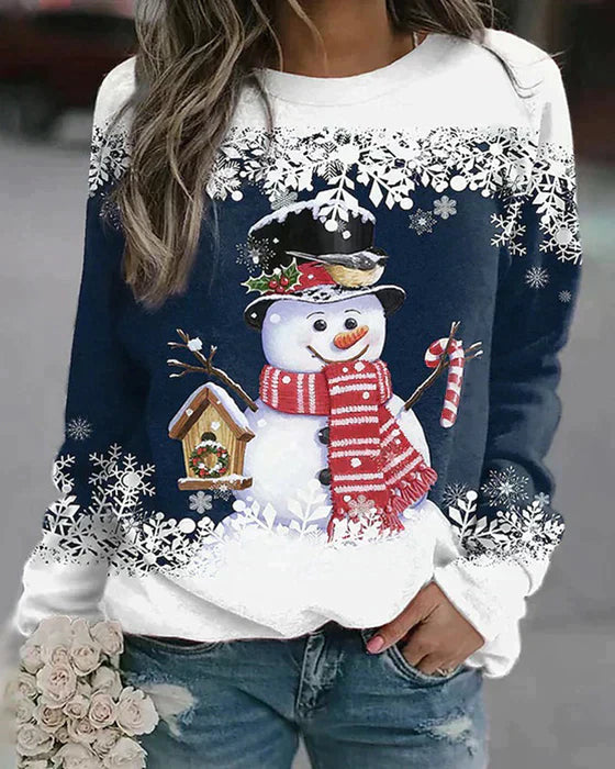 Sylis | Colored snowman pattern
