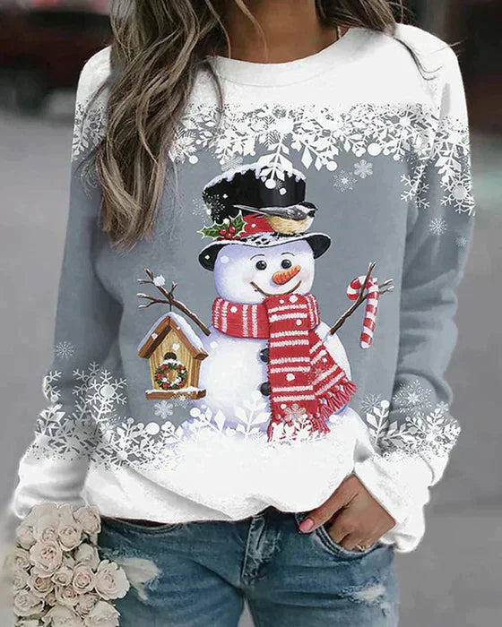 Sylis | Colored snowman pattern