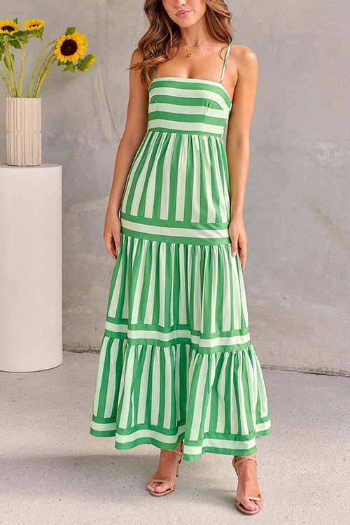 Sylis | Striped Maxi Dress