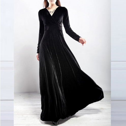 Sylis Chic dress with reinforced V neck