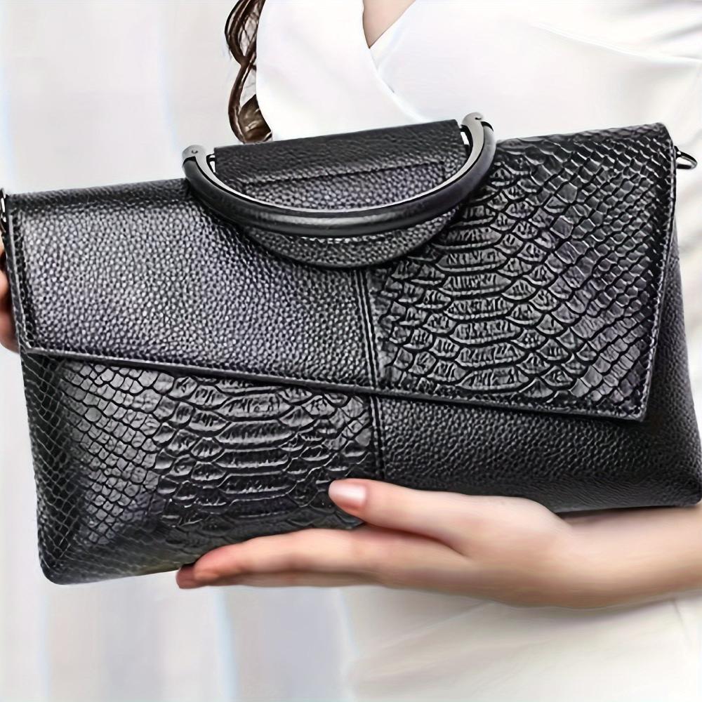 Sylis - Croc-Embossed Luxury Bag