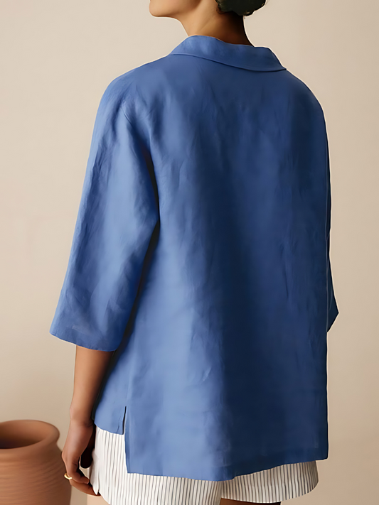 Sylis | Casual Linen Cotton Shirt