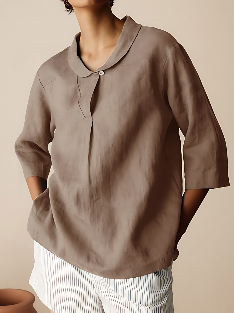 Sylis | Casual Linen Cotton Shirt