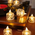 Crystal LED Candle – Flameless, Safe & Stylish