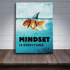 Mindset Is Everything - Canvas Wall Art Painting
