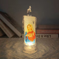 LED Prayer Candles without Flame