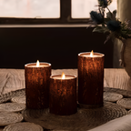 LED Candles LumiFlame | Flickering Real Wax Effect | Safe & Energy Saving | Various Sizes & Designs