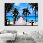 Maldives Vacation - Canvas Wall Art Painting