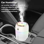 Mini Humidifier and Aroma Diffuser with LED Light