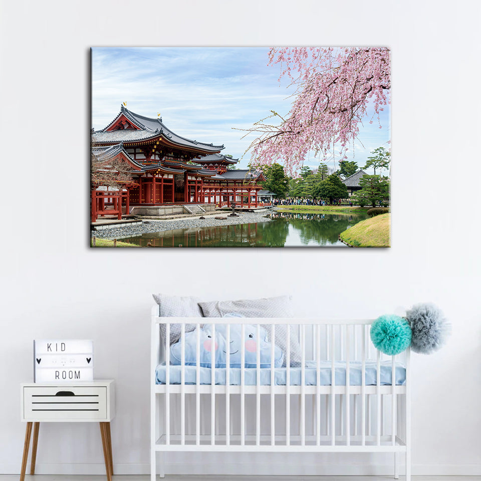 Temple Park - Canvas Wall Art Painting