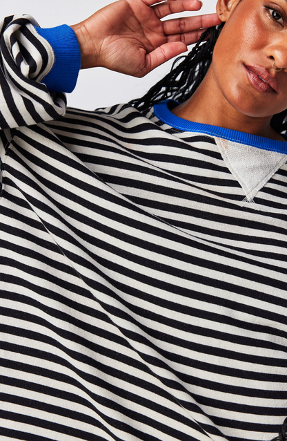 Sylis-Mode | Striped Oversized Sweater