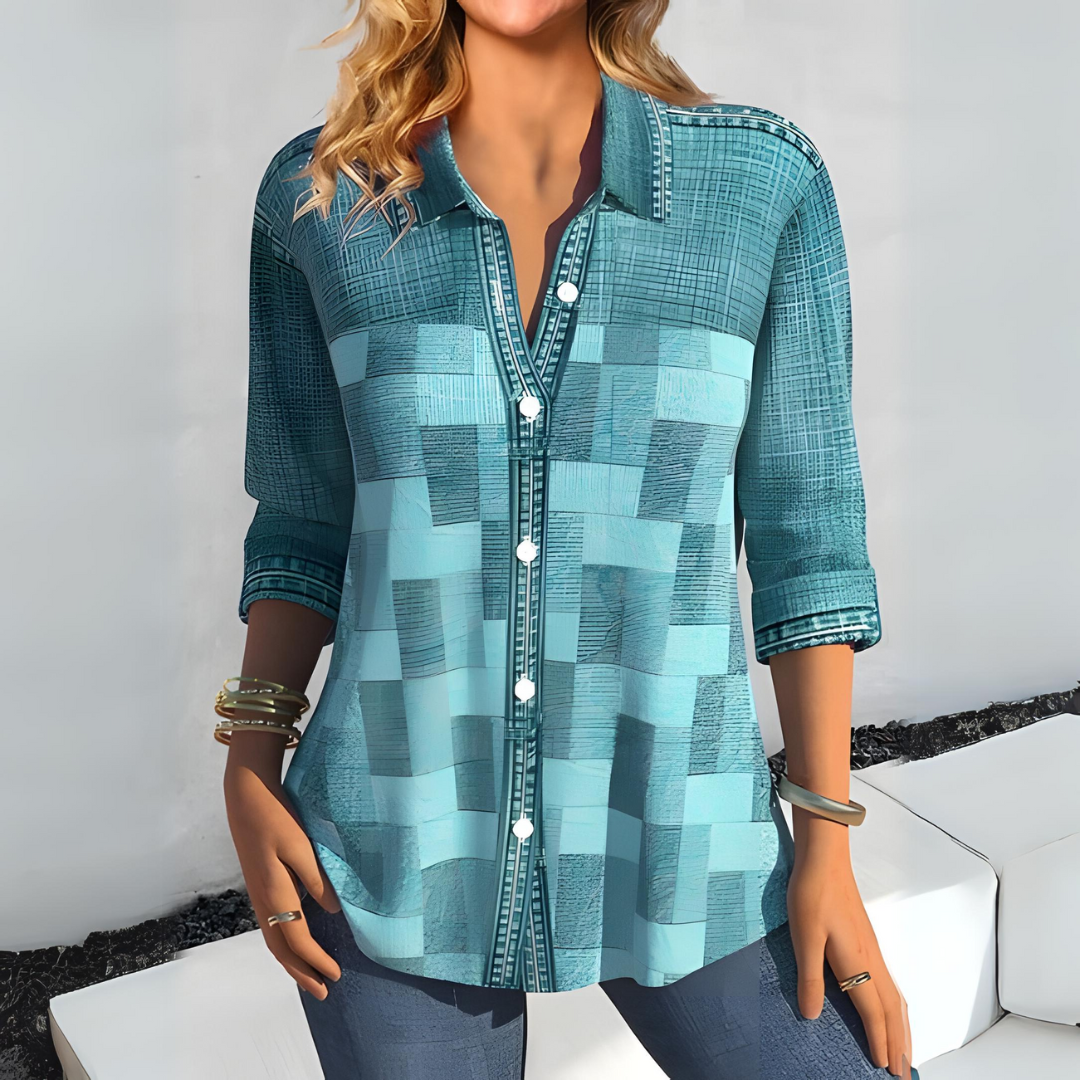 Sylis | Stylish Checked Women's Top