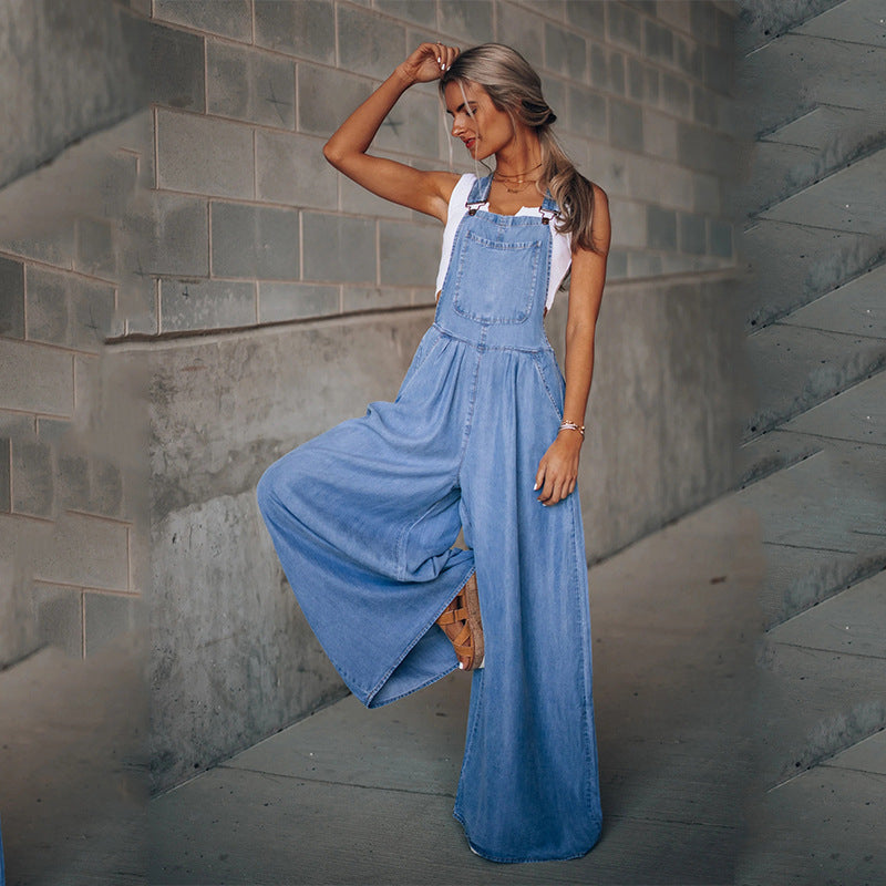 Sylis | Denim Jumpsuit