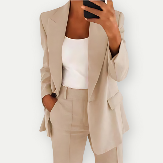 Sylis | Plain Women's Blazer Set