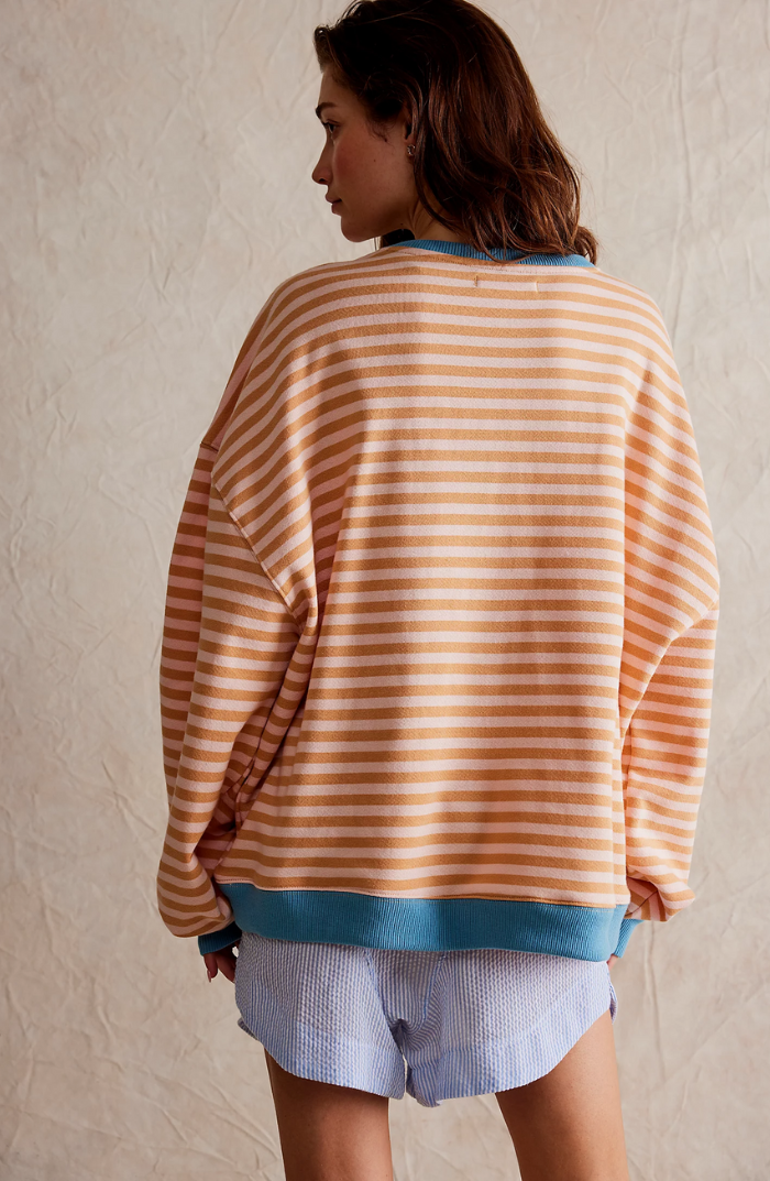 Sylis-Mode | Striped Oversized Sweater