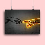The Lighter Touch - Canvas Wall Art Painting