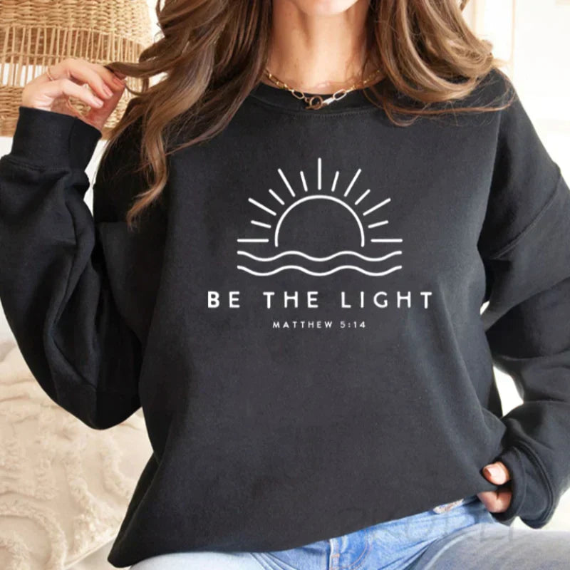 Sylis | Be The Light Casual Sweatshirt