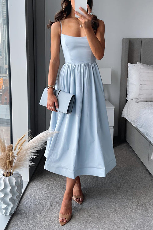 Sylis | Elegant A-Line Midi Dress