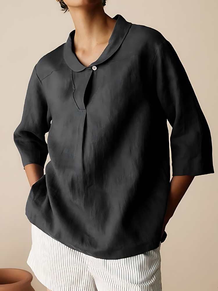 Sylis | Casual Linen Cotton Shirt