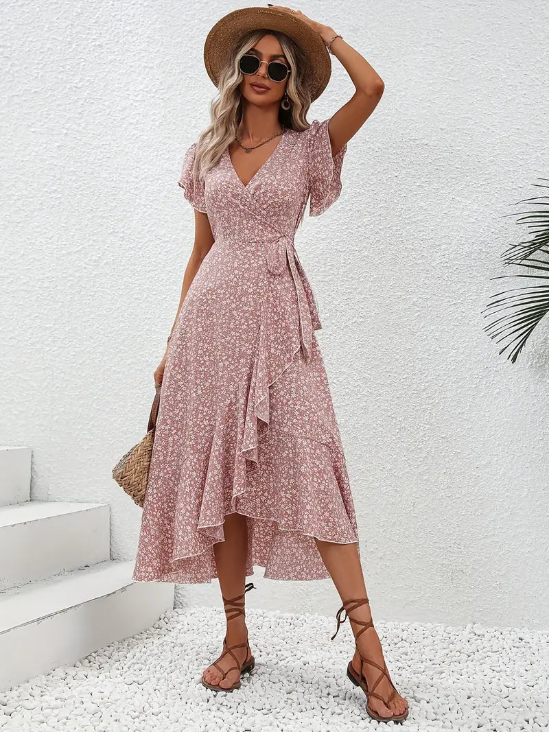 Sylis | Floral Midi Dress