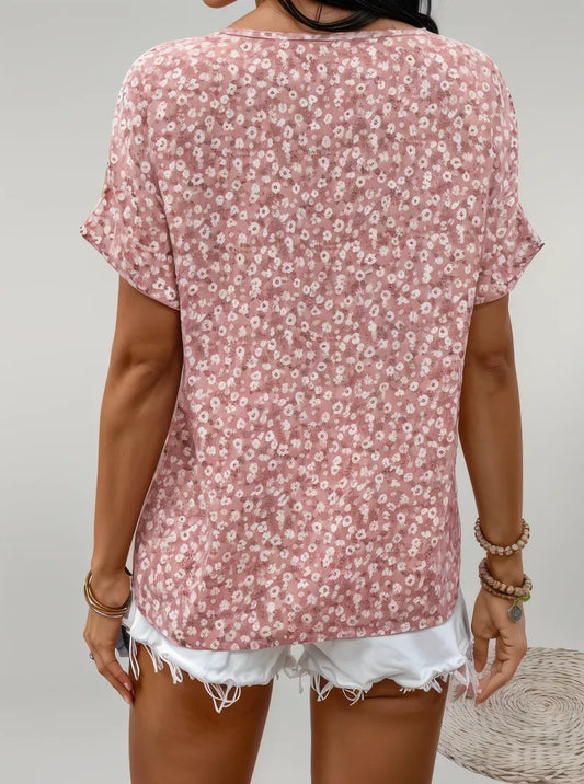 Sylis | Floral Button-Up Blouse