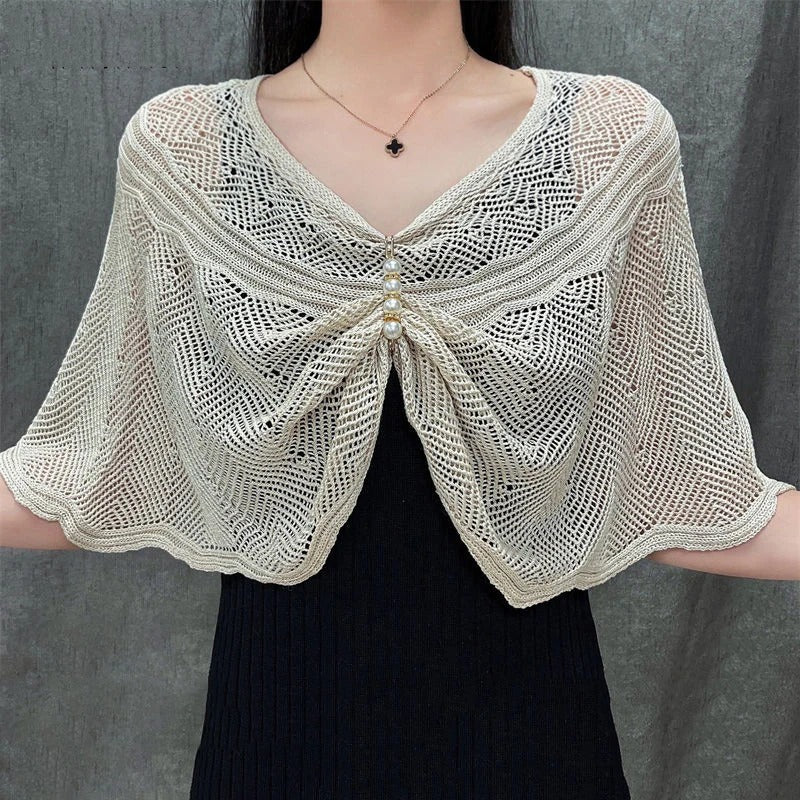 Sylis - Stylish Knitted Lace Shawl