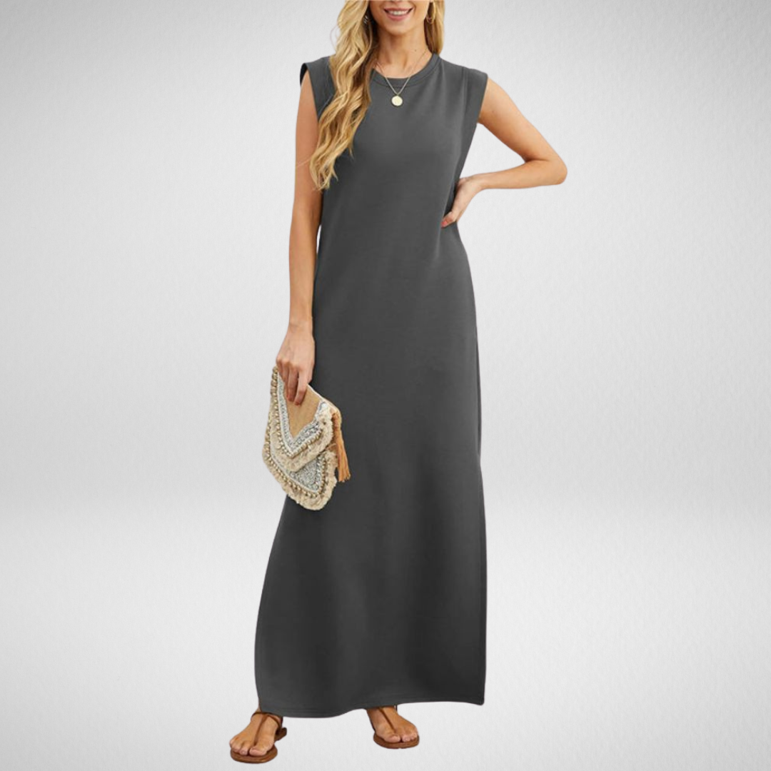 Sylis | Sleeveless Maxi A-Line Dress