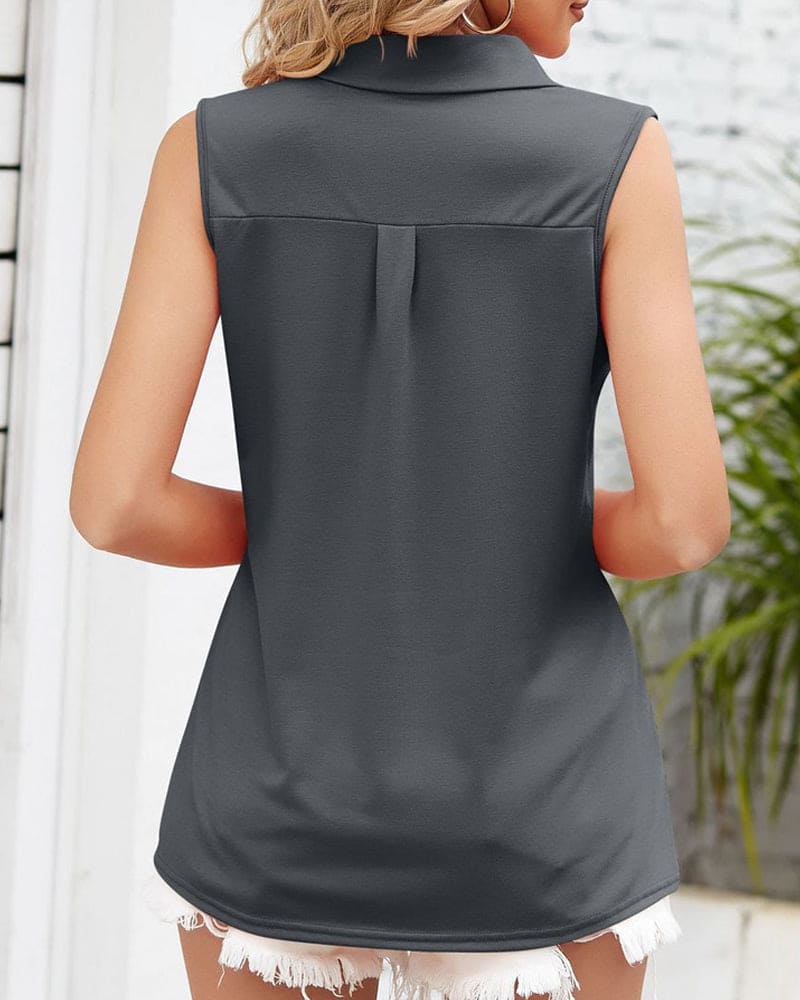 Sylis | Lightweight Sleeveless Blouse