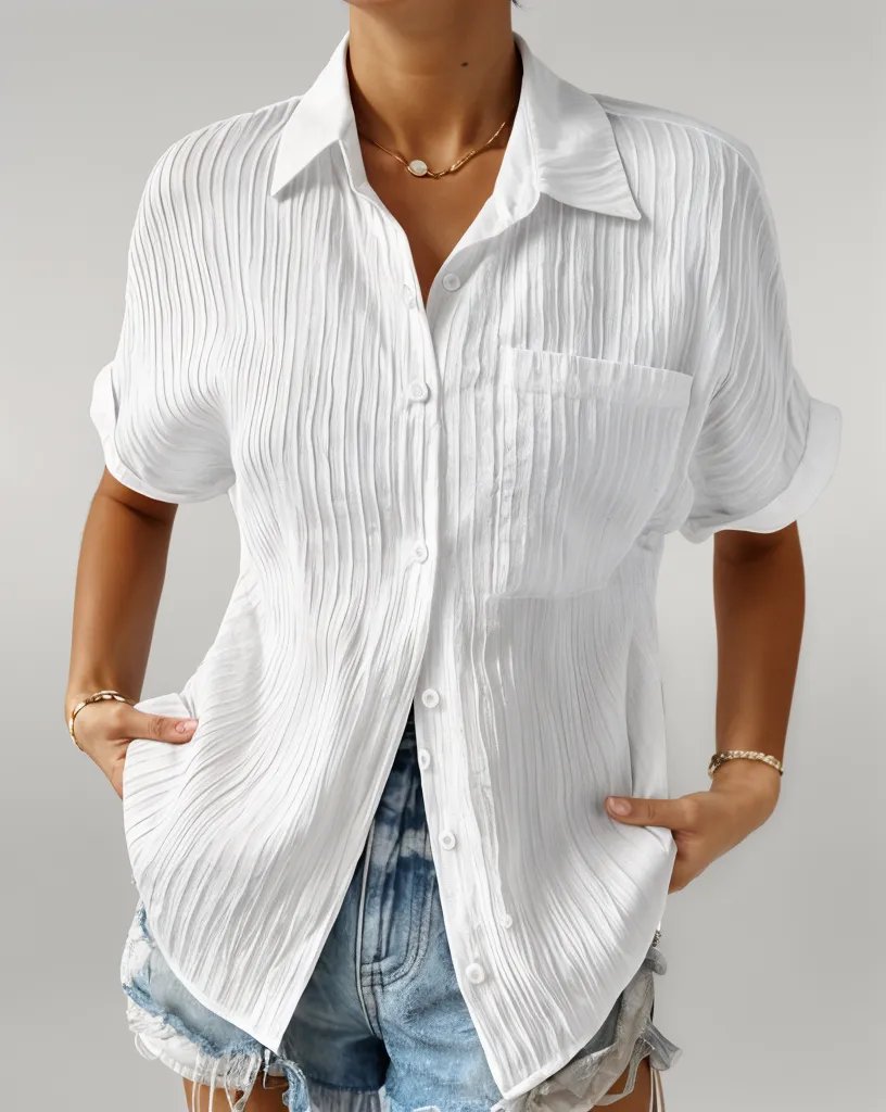 Sylis | Casual Button-Up Blouse