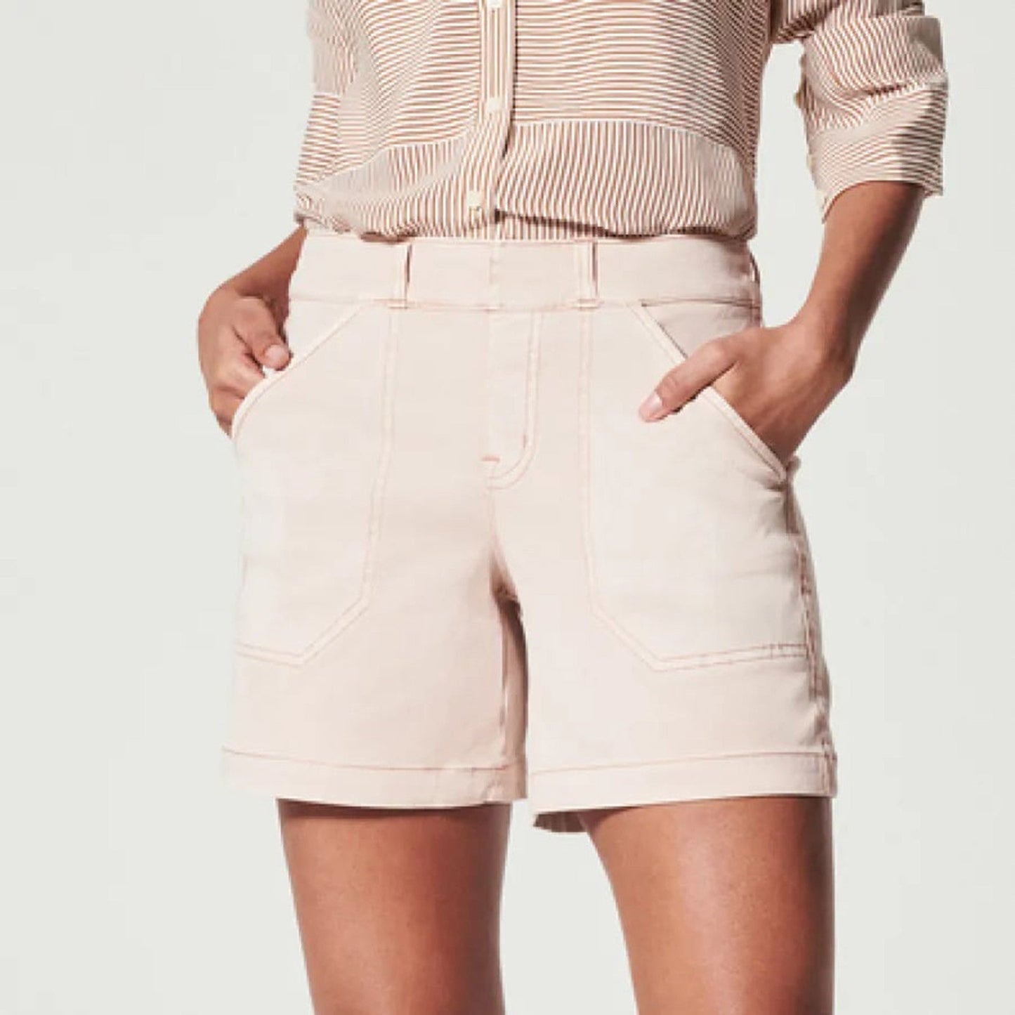 Sylis | Stretch Pull-On Denim Shorts