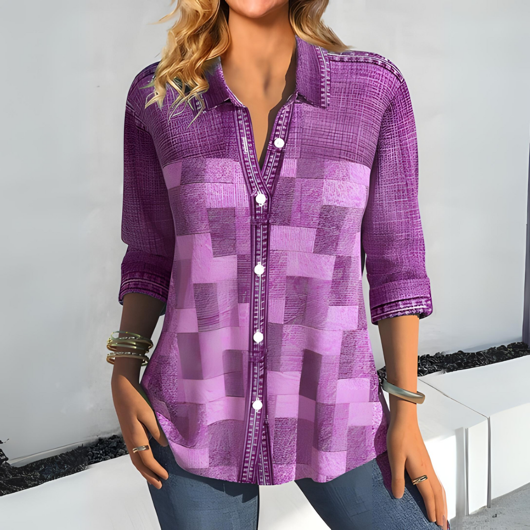 Sylis | Stylish Checked Women's Top