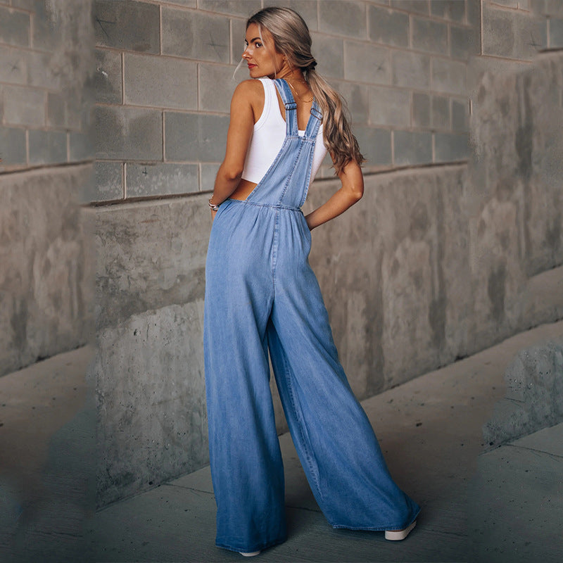 Sylis | Denim Jumpsuit