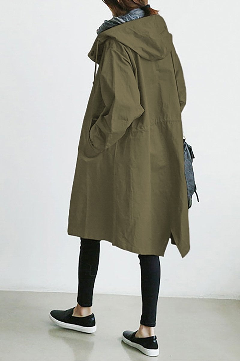 Sylis | Women's hooded trench coat