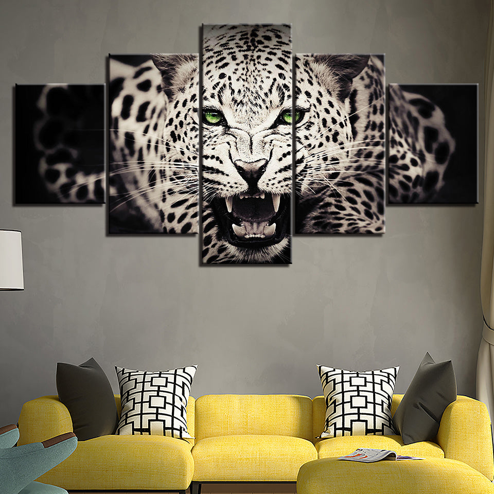 Wild Feline - Canvas Wall Art Painting