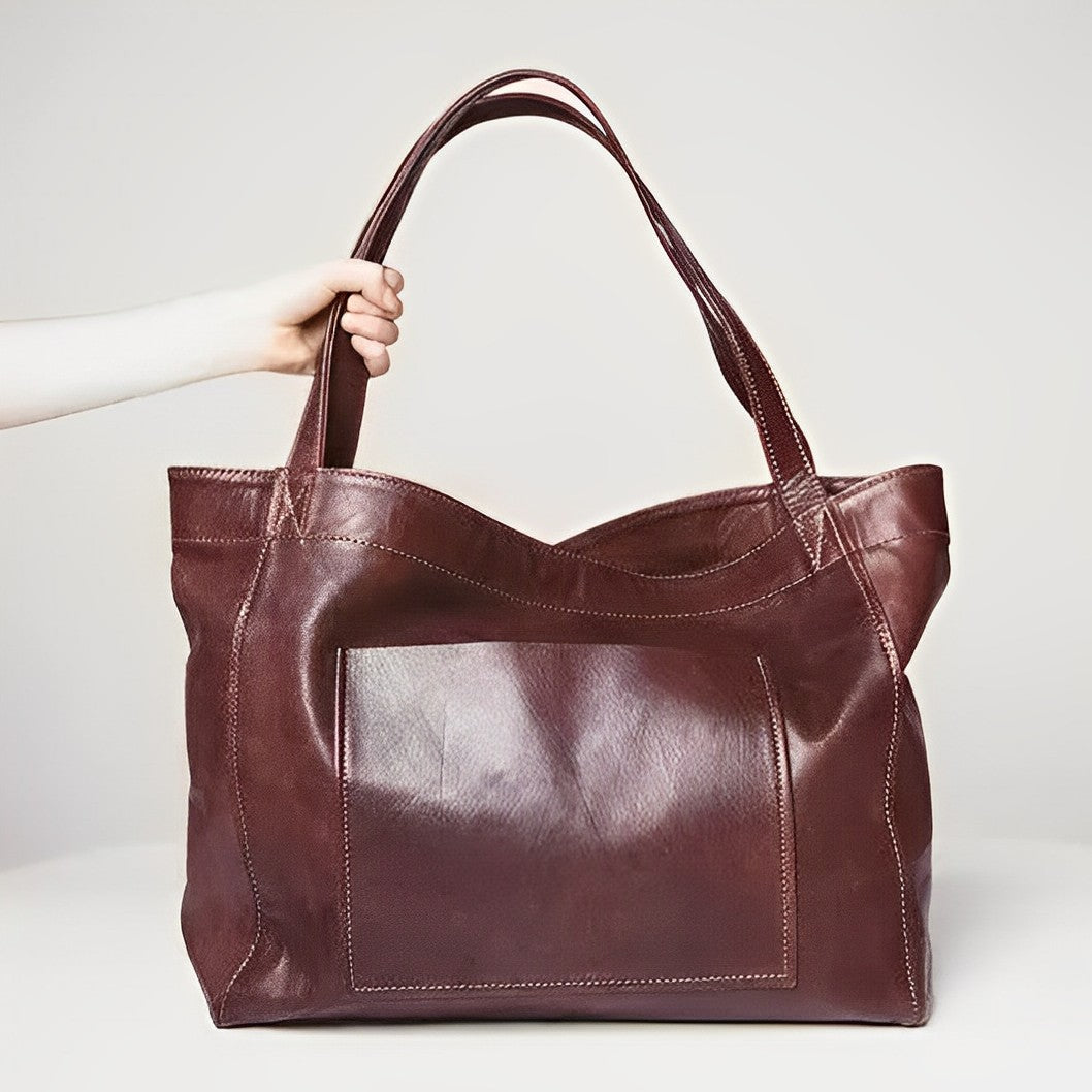 Sylis - Vintage Leather Shoulder Bag