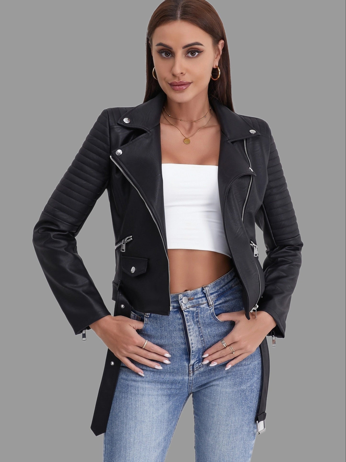 Sylis | Trendy Biker Jacket