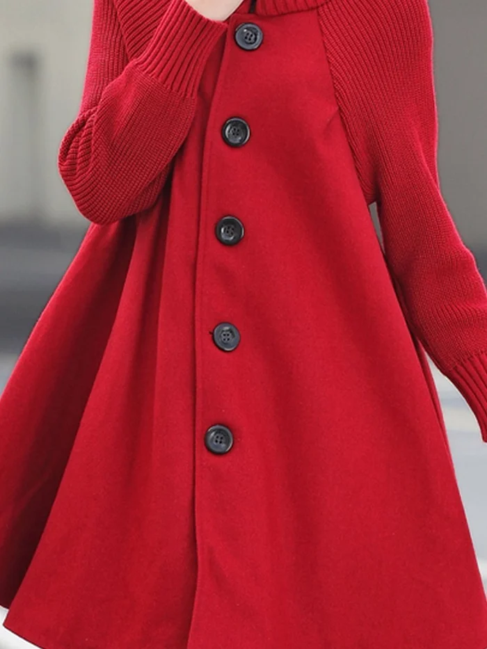 Sylis | Long coat in plus size