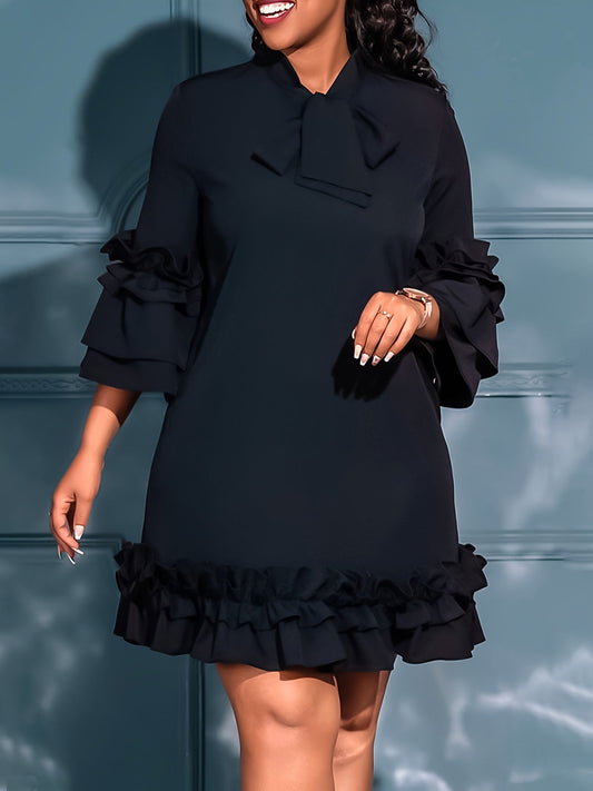 Sylis | Bold Ruffled Dress