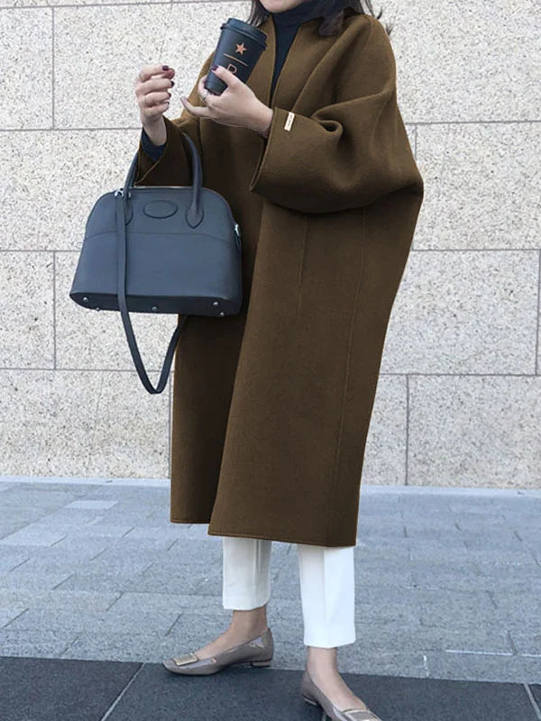 Sylis | Long wool coat for women