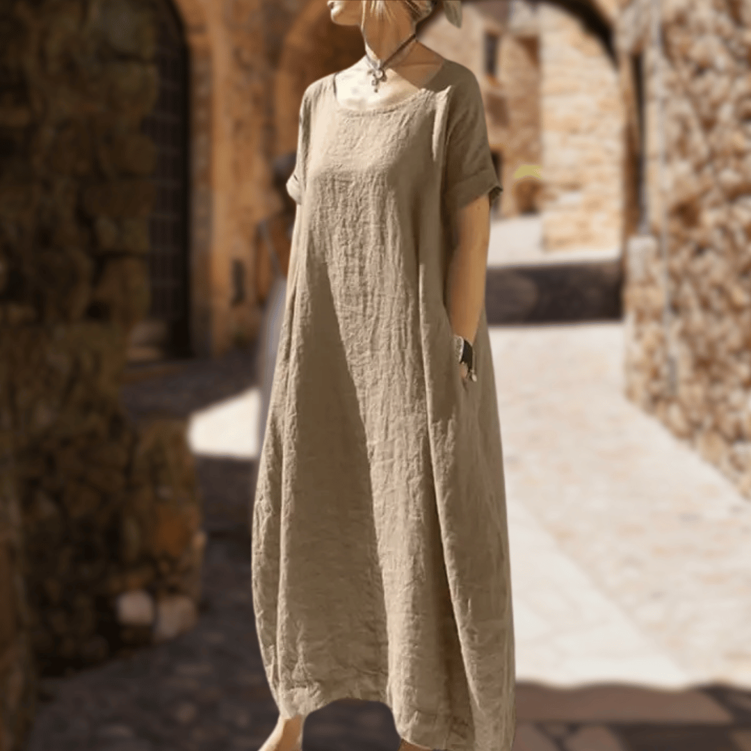 Sylis | Soft and Comfortable Long Casual Dress