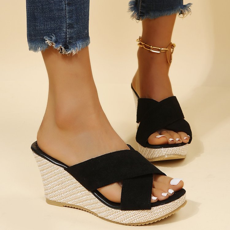 Sylis | Casual Platform Wedges Sandals