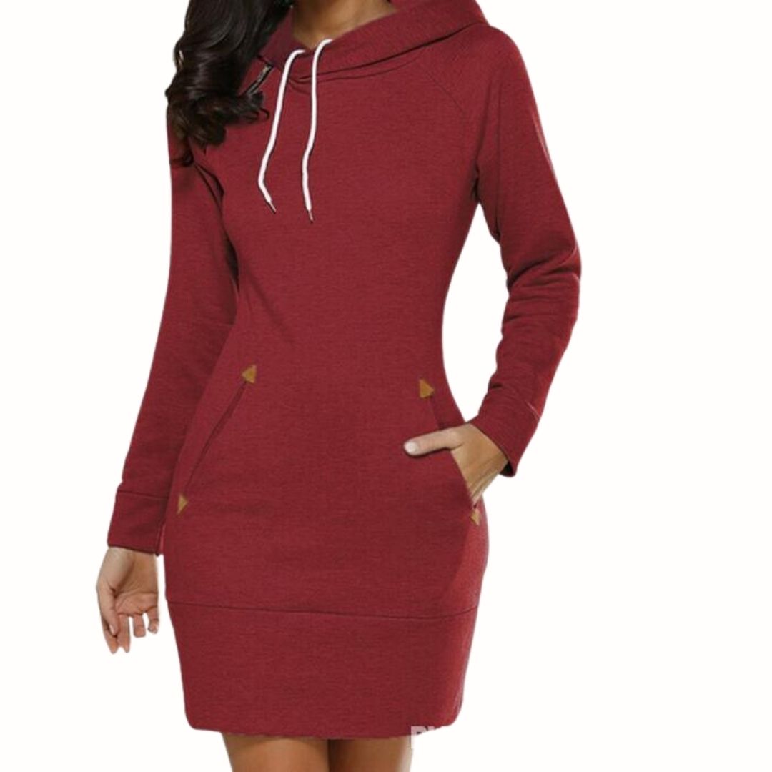 Casual hoodie sweatshirt with pockets