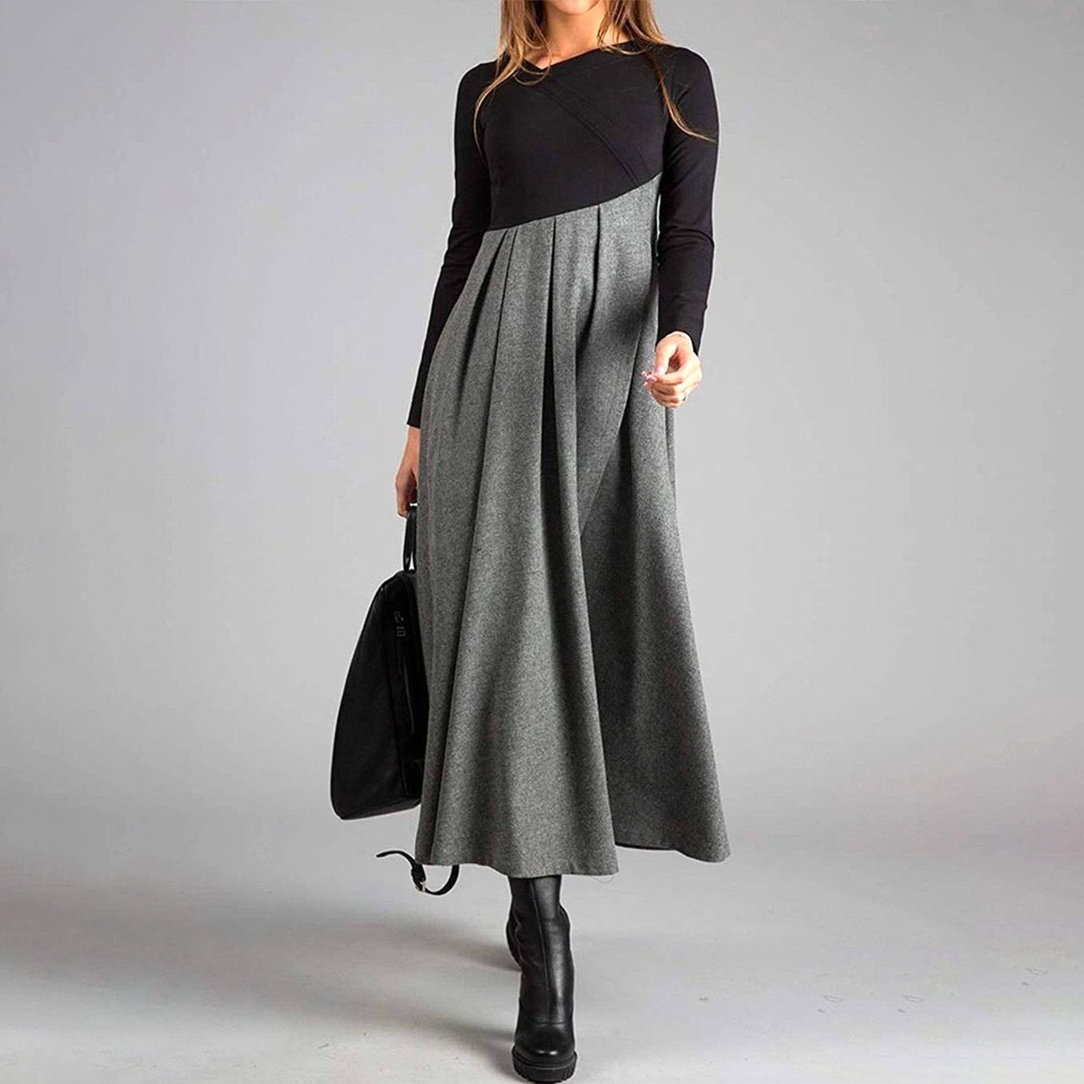 Sylis | Maxi Dress With Long Sleeves