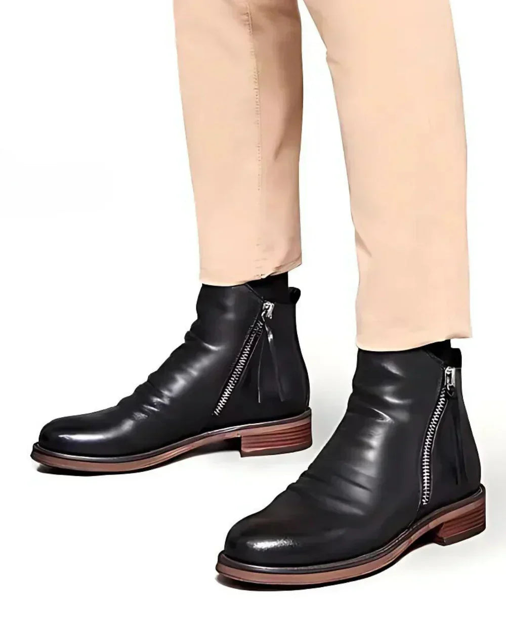 Sylis - Leather Ankle Boots