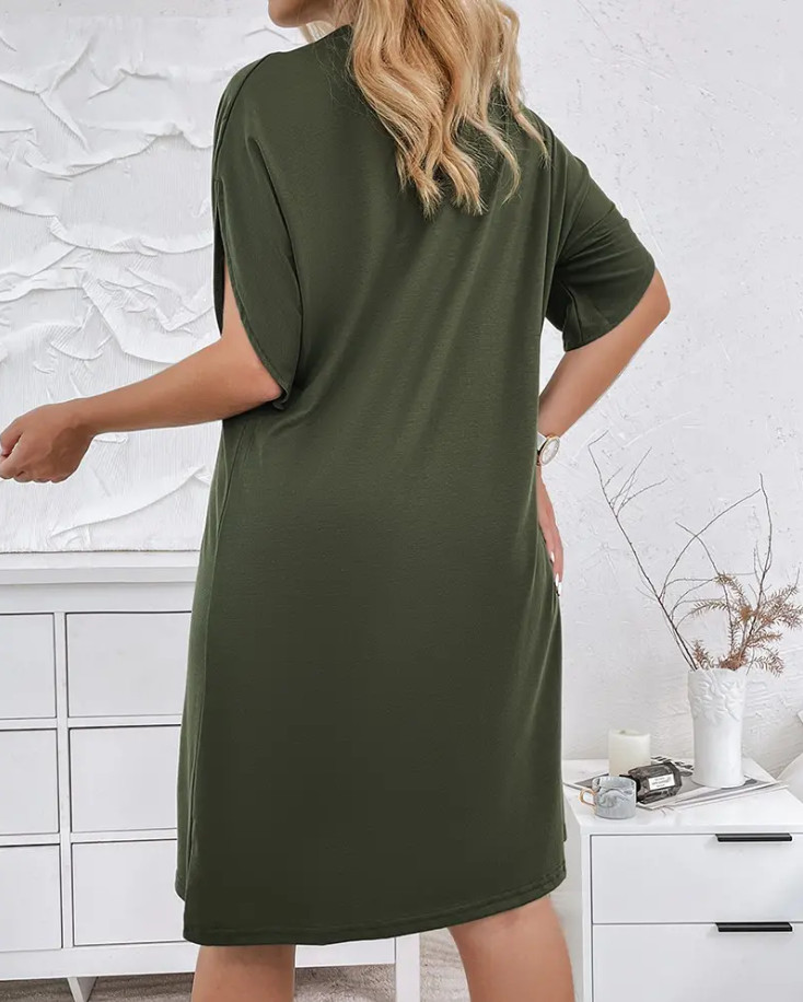 Sylis | Women's Elegant Half Sleeves Dress