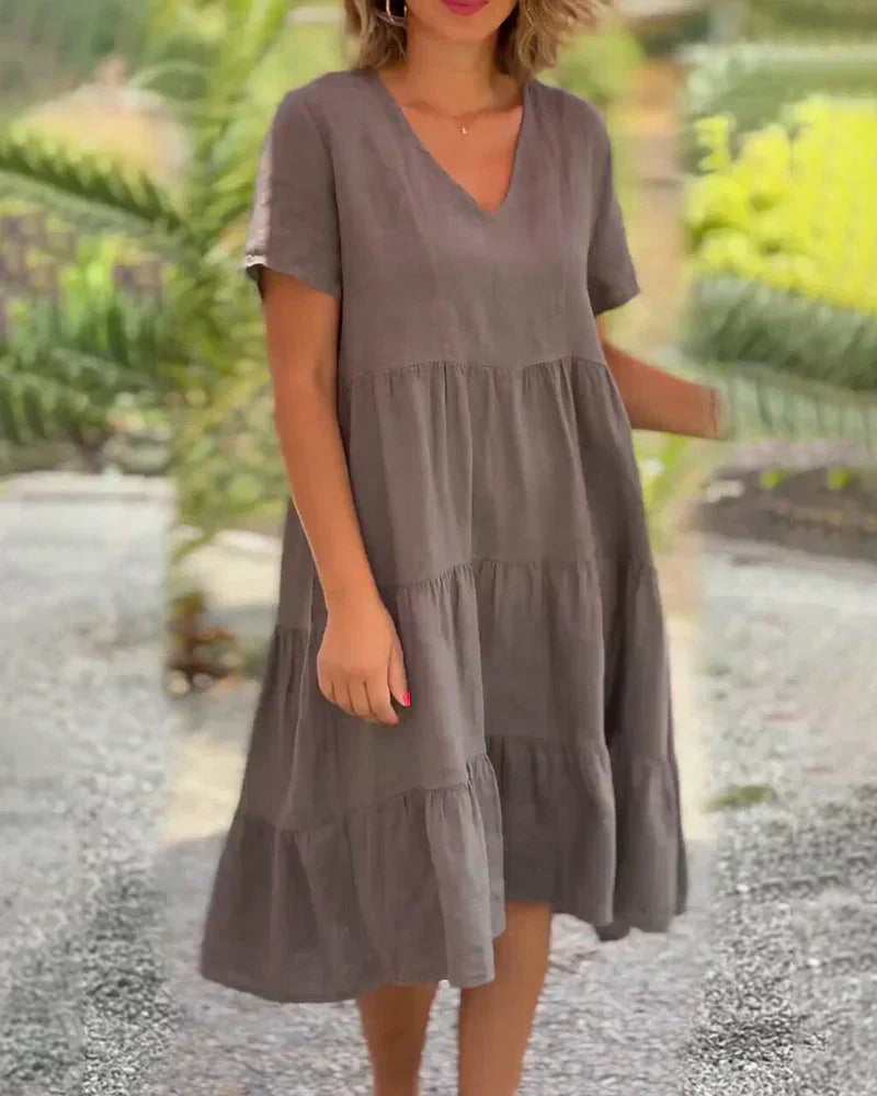 Sylis | Casual Summer V-neck Dress