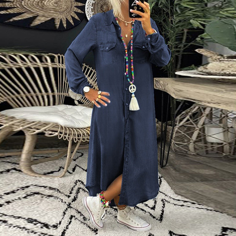 Sylis | Comfortable Denim Dress