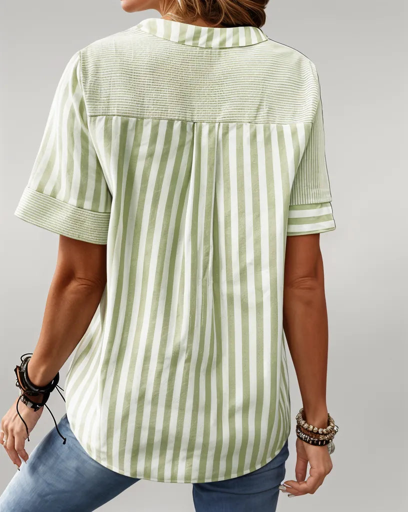 Sylis  | Elegant Striped Blouse